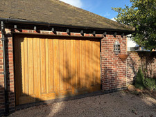 Oak garage doors for sale  LOUGHBOROUGH
