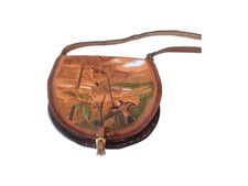 Vintage tooled leather for sale  LONDON