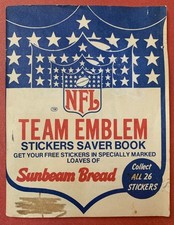 1975 NFL Cloth Sunbeam Football Team Emblem adesivo protetor livro de colorir capacete 2, usado comprar usado  Enviando para Brazil
