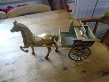 Vintage brass horse for sale  PURLEY
