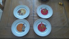 Vintage lot assiette d'occasion  Attignat