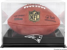 Vitrine de futebol New England Patriots base preta - Fanáticos comprar usado  Enviando para Brazil