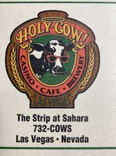 Cerveja artesanal montanha-russa Holy Cow Brewery foi a primeira em Las Vegas Nevada FECHADA comprar usado  Enviando para Brazil