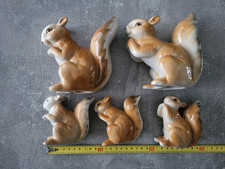 Eichhörnchen familie porzella gebraucht kaufen  Deutschland