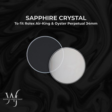 Sapphire crystal 34mm for sale  Los Angeles