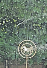 Wassersprinkler kupfer höhe gebraucht kaufen  Maxdorf