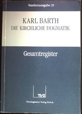 Kirchliche dogmatik 31 gebraucht kaufen  Koblenz