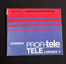 A0855 gossen profi gebraucht kaufen  Würselen