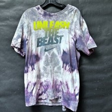 Camiseta Nike Tie Dye tamanho grande roxa azul amarrada tingida camiseta The Beast comprar usado  Enviando para Brazil