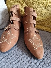 Brown ankle boots for sale  ELLESMERE PORT