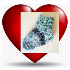 Babysocken gestrickt strümpfe gebraucht kaufen  Baunatal