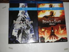 Attack on Titan: Part 1, 2  Anime Series (Blu-ray/DVD, 2014, 8-Disc Set) comprar usado  Enviando para Brazil
