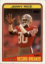 Jerry rice cards for sale  Burlington