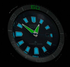Relógio de mergulho Citizen Promaster eco-drive ISO BN0085-01E E168 47mm 300M comprar usado  Enviando para Brazil