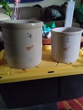 Stoneware redwing crocks for sale  Seaside