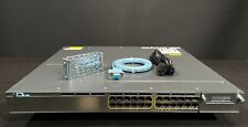 Switch Gigabit Cisco WS-C3750X-24P-S 24 Portas PoE - Frete no Mesmo Dia comprar usado  Enviando para Brazil