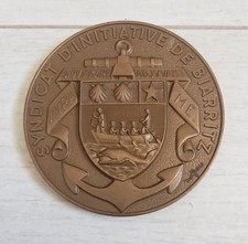 Ancienne medaille bronze d'occasion  Saint-Vincent-de-Tyrosse