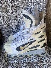 Nike Zoom Air Roller Blades 9.5 Masculino Branco Patins de Hóquei de Rua Perseguição em Linha, usado comprar usado  Enviando para Brazil