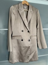 Gold satin blazer for sale  LONDON