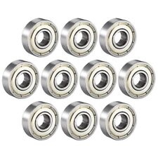 Rolamento de esferas 608-ZZ 8x22x7 skate duplo blindado metal cromado 608Z (quantidade 10) comprar usado  Enviando para Brazil