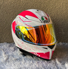 *RARO* AGV K3 SV IZUMI Capacete de Motocicleta Branco Rosa Tamanho Pequeno comprar usado  Enviando para Brazil