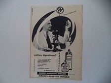 Advertising pubblicità 1955 usato  Salerno
