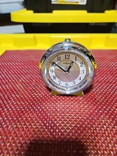 SEIKO - DESPERTADOR CAIXA TOM PRATA COM ALARME BIPE E VARREDURA SILENCIOSA @Z2 comprar usado  Enviando para Brazil