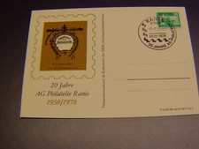 Ranis jahre philatelie gebraucht kaufen  Triptis