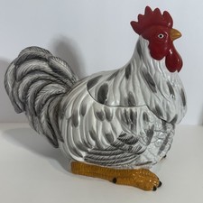 Jarro de biscoito de cerâmica galinha JC Penny comprar usado  Enviando para Brazil