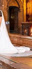 Cathedral length veil for sale  GLASGOW