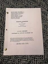 Desperate housewives script for sale  WARWICK