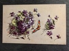 Illustrated butterfly purple d'occasion  Expédié en Belgium