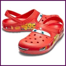 Usado, Chinelos impermeáveis sólidos Disney Lightninged Mcqueens Pixar desenho animado para área externa... comprar usado  Enviando para Brazil