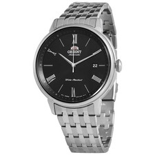 Relógio masculino Orient contemporâneo automático mostrador preto RA-AC0J02B10B, usado comprar usado  Enviando para Brazil