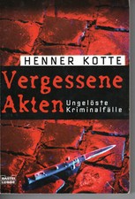 Henner Kotte - Vergessene Akten na sprzedaż  Wysyłka do Poland