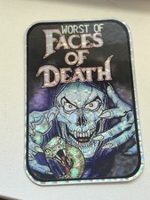 NOVO Cartão Adesivo Faces of Death Filme de Terror Prisma Edição Limitada Frete Grátis comprar usado NOVO Cartão Adesivo Faces of Death Filme de Terror Prisma Edição Limitada Frete Grátis comprar usado  Enviando para Brazil