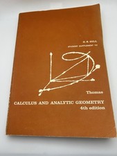 Solutions Manual for Calculus And Analytic Geometry By G. S. Gill 4th Ed 1969 comprar usado  Enviando para Brazil