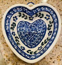 ceramic mold hanging heart for sale  Placerville