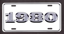 1980 license plate for sale  Tampa