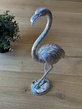 Silver flamingo figurine for sale  ANDOVER