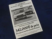Publicité automobile austin d'occasion  Saint-Cyr-sur-Mer