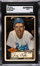 1952 topps andy for sale  Woodway