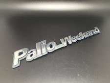 FIAT PALIO WEEKEND LOGO SIGLA EMBLEMA FREGIO STEMMA SCRITTA TARGHETTA BADGE NOME, usado comprar usado  Enviando para Brazil