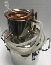 Destilador de álcool Moonshine água parada 2,5 x 25 com barril de choque e bomba de água comprar usado  Enviando para Brazil