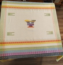 Tablecloth vintage festive for sale  Spring Branch