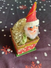Vintage plastic santa for sale  OAKHAM