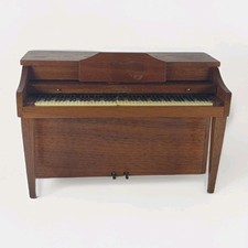 Móveis de madeira para casa de bonecas mini piano "Cincinnati Miniature Society" sem banco  comprar usado  Enviando para Brazil