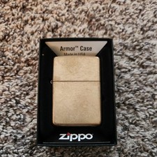 Zippo tumbled brass for sale  Saint John