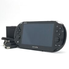 SONY PS Vita PCH-2000 Slim Black Wi-Fi LCD z ładowarką z Japonii "W idealnym stanie", używany na sprzedaż  Wysyłka do Poland