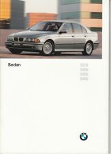 BMW E39 1996 serie 5 523i 528i 535i y 540i 42p folleto Prestige cuarta generación segunda mano  Embacar hacia Argentina